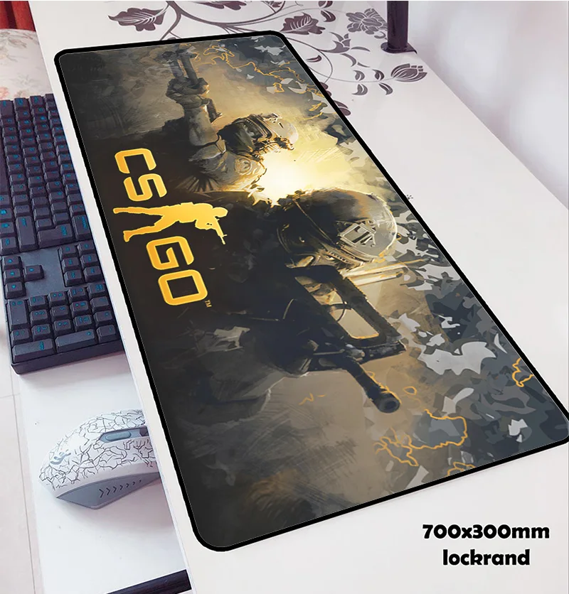 cs go mouse pads 70x30cm pad to mouse notbook computer mousepad locked edge gaming mousepad gamer to laptop mat