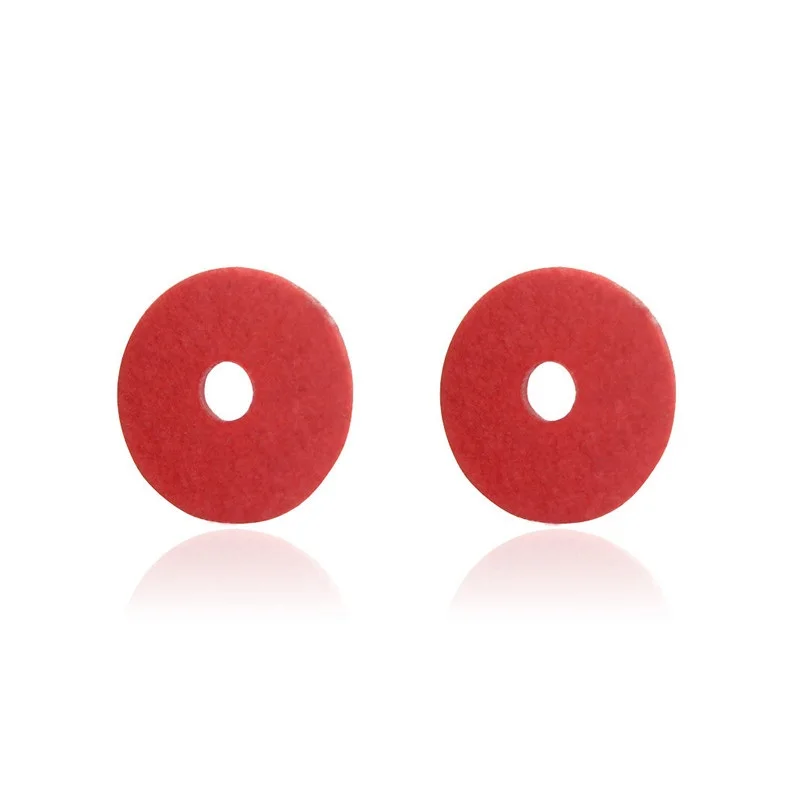 

200Pcs M2 M2.5 M3 M4 M5 M6 M8 Steel Flat Pad Insulation Washers Red Paper Meson Gasket Spacer Insulating Spacers