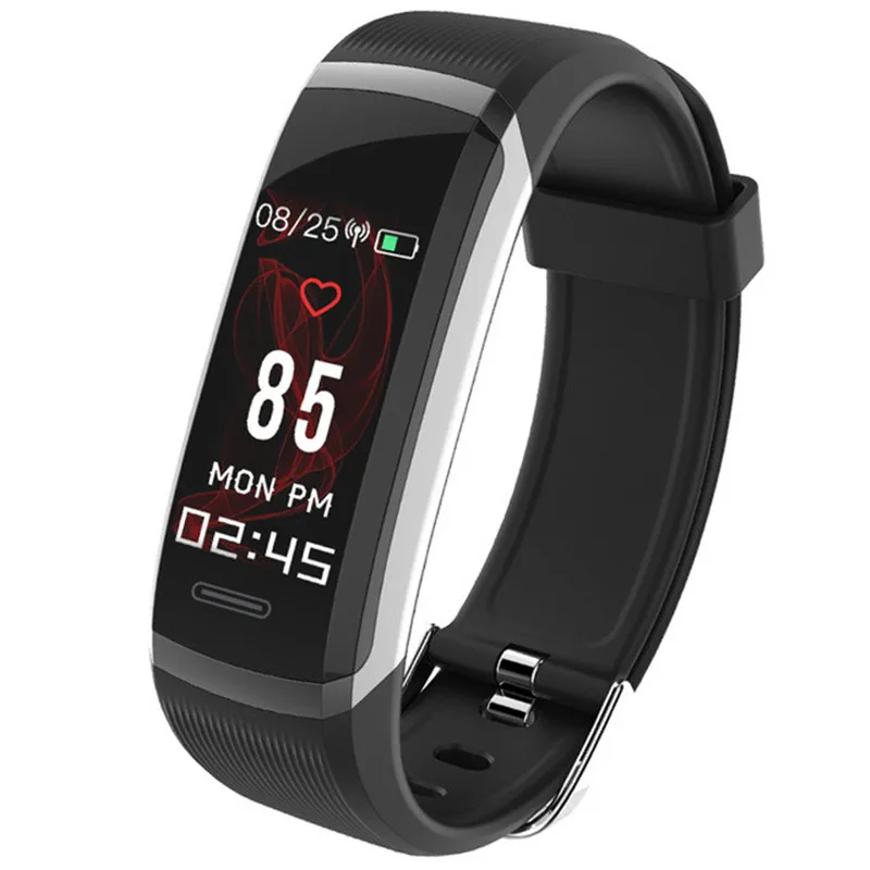 Smart Band 0 96 &quotцветной экран умный Браслет GT101 водостойкий пульсометр фитнес трекер