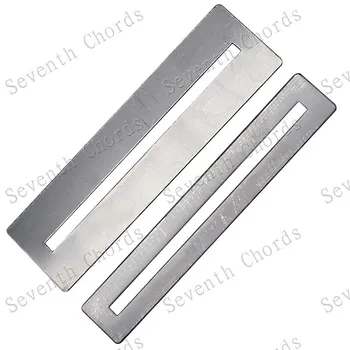 

A Set of 2 Pcs Bass Guitar Fretboard Fret Wire Protector Fingerboard Guards for Guitar DIY Luthier Tool