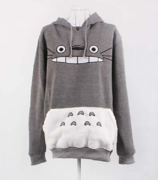 Spring Fall Adult Woman Girls My neighbor totoro Cosplay hooded