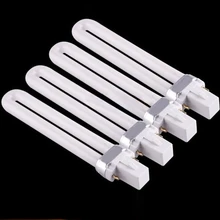 Профессиональная 4 шт. 9 Вт УФ лампа трубка для 9 Вт 36 Вт УФ лампа для маникюра мелтер 365 морская сушилка белая высококачественная трубка