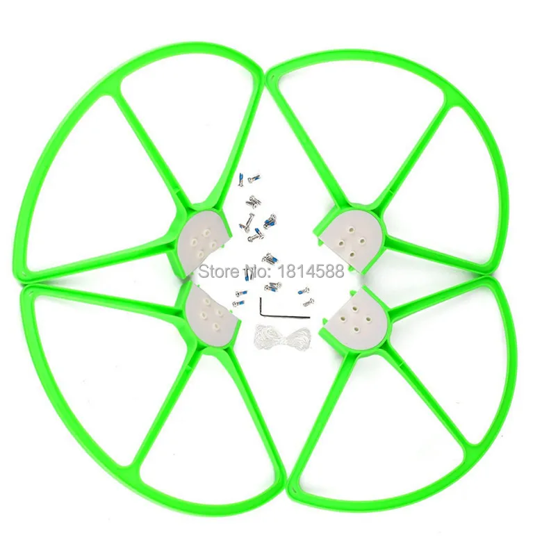 Dji Phantom 3 Phantom 2 Phantom 1 Propeller Blade Verde Anello Di Protezione Anello Di Guardia Manicotto Protettivo