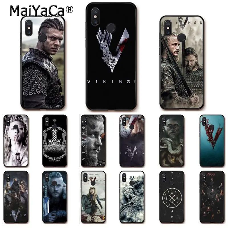 MaiYaCa Ragnar Lothbrok Vikings Series чехол для телефона Xiaomi Redmi8 4X 6A S2 7A Redmi 5 5Plus Note5 7 Note8Pro |