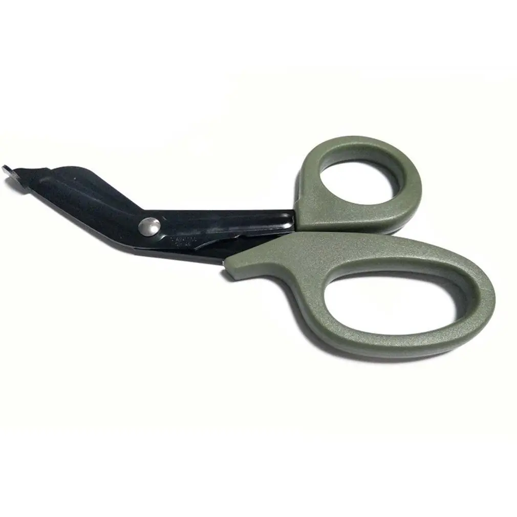 

EMT Tactical Multi-function Stainless Steel Rescue Bandage Scissor with Saw Tooth for Emergency First Aid Shears
