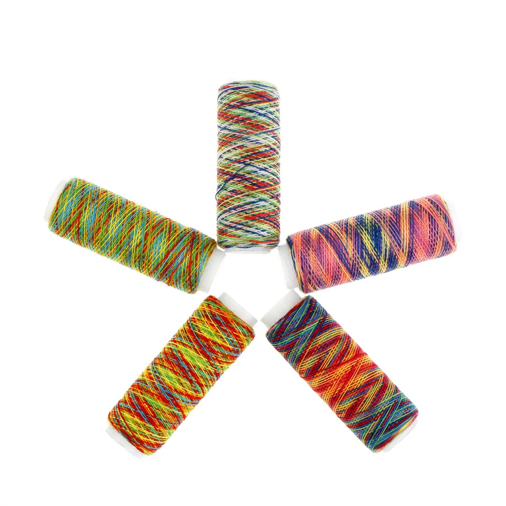 Ручной станок для шитья кожаных нитей 5 шт. шнур радужных нитей|sewing thread|thread sewingthread