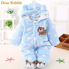 Детское бархатное плотное пальто; зимняя одежда; боди для новорожденных; теплый комбинезон; зимняя одежда; комбинезоны для девочек; теплая одежда из хлопка; пальто