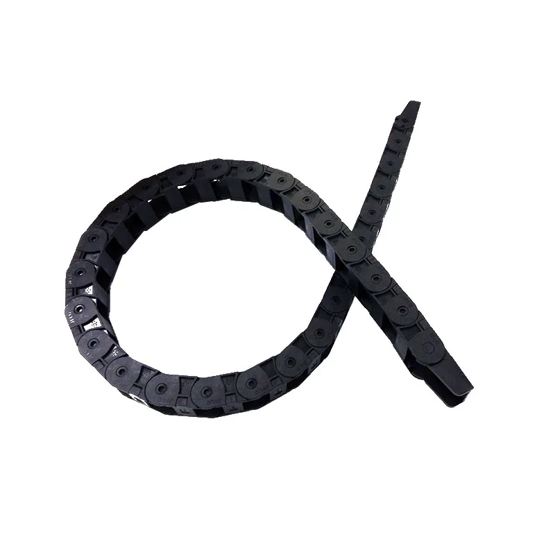 JFLO 1 Meter 18 Series Drag Chain Cable Wire Carrier Towline CNC Router Machine Tools Bridge Type Exterior Opening