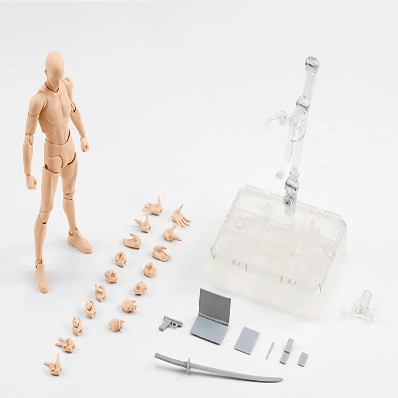 Аниме Archetype He She Ferrite Figma подвижные тела Feminino Kun Body Chan ПВХ фигурка модель игрушки кукла для коллекционирования
