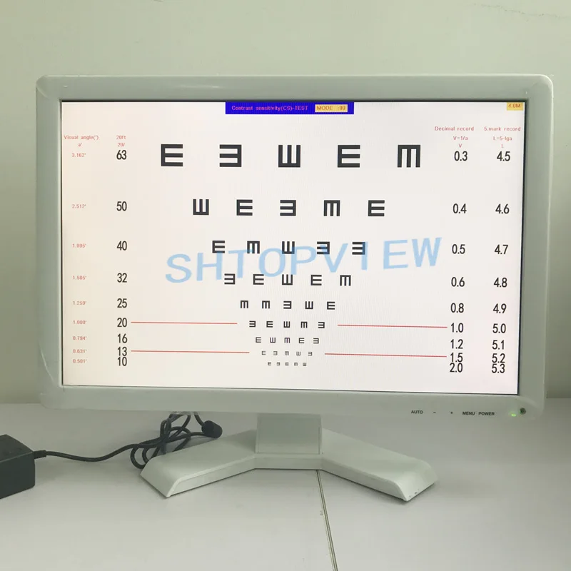 

China VC-3 19 Inch eye Vision test screen LCD Visual Panel Chart for sale