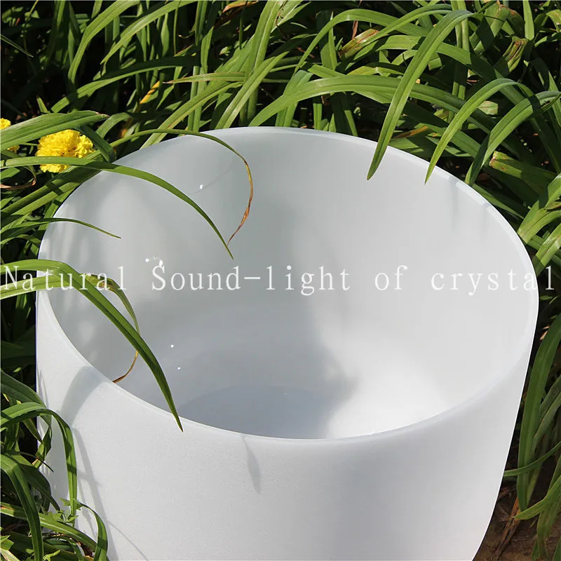 

432hz Chakra quartz yoga singing bowl 7 inch