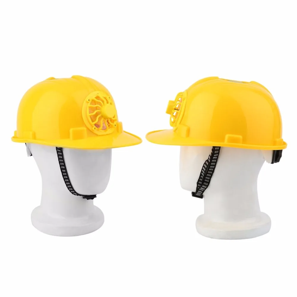 Солнечный защитный шлем шляпа солнечная панель мощность открытый охлаждающий вентилятор защитный шлем жесткий вентилятор Инженерная мощность рабочая шляпа Крышка