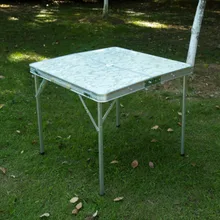 Новинка портативный складной стол Алюминий сплав чемодан открытый оборудования