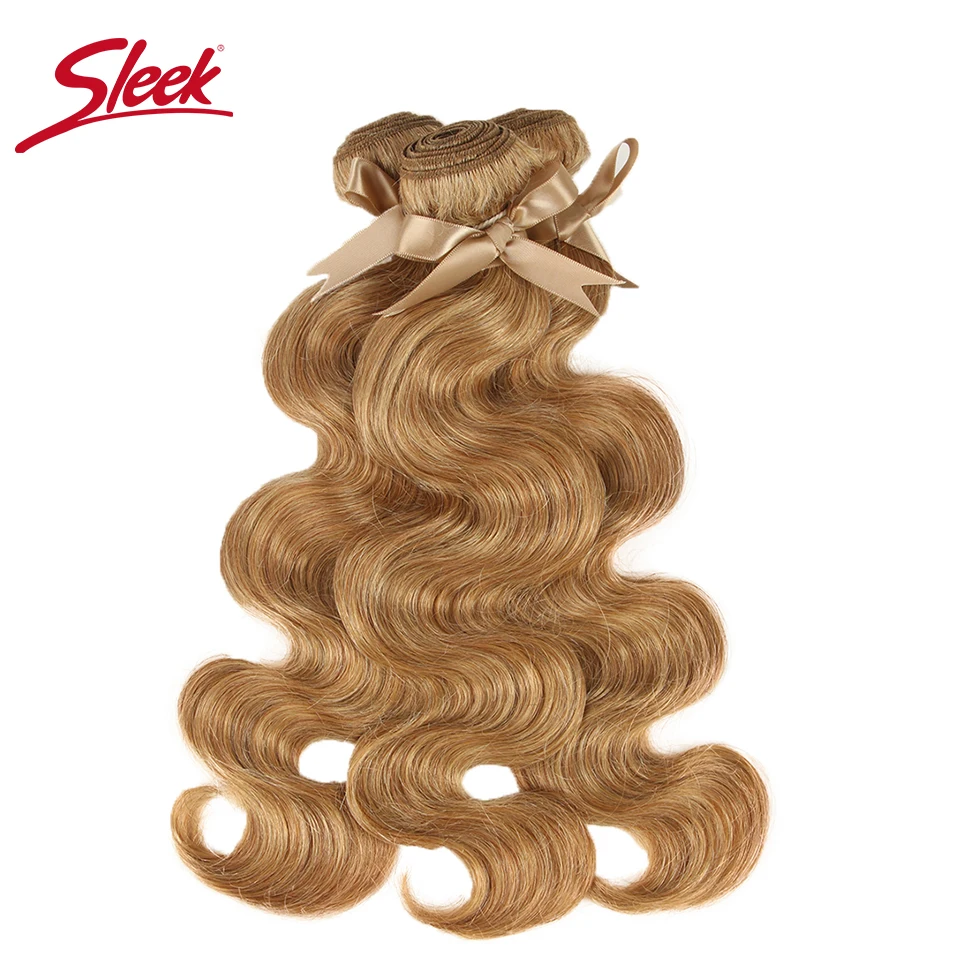 Sleek Mink Blonde Colored 27and 613 Brazilian Body Wave Remy Hair Weave Bundles 10 To 26 Inches Hair Extension Free Shipping Sleek Mink Blonde Colored 27and 613 Brazilian Body Wave Remy Hair Weave Bundles 10 To 26 Inches Hair Extension Free Shipping