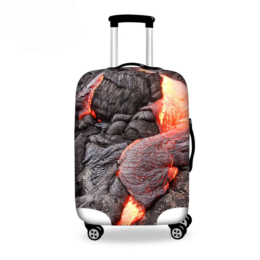 FORUDESIGNS эластичный пылезащитный чехол для путешествий 18-30 дюймов для багажника, защитный чехол, эластичный чехол для костюма - Цвет: HB0051