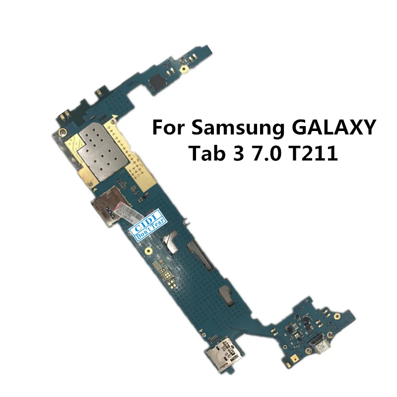 Полнофункциональная оригинальная б/у печатная плата для Samsung GALAXY Tab 3 7 0 T211