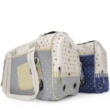 Фирменная Новинка Картина на холсте с собакой переносная моряка узор щенок уличная Сумка Высокое качество дышащие сумки для кошки