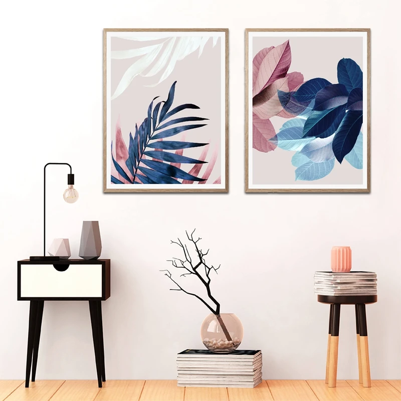 Botanical Canvas Art Print Home Decoration
