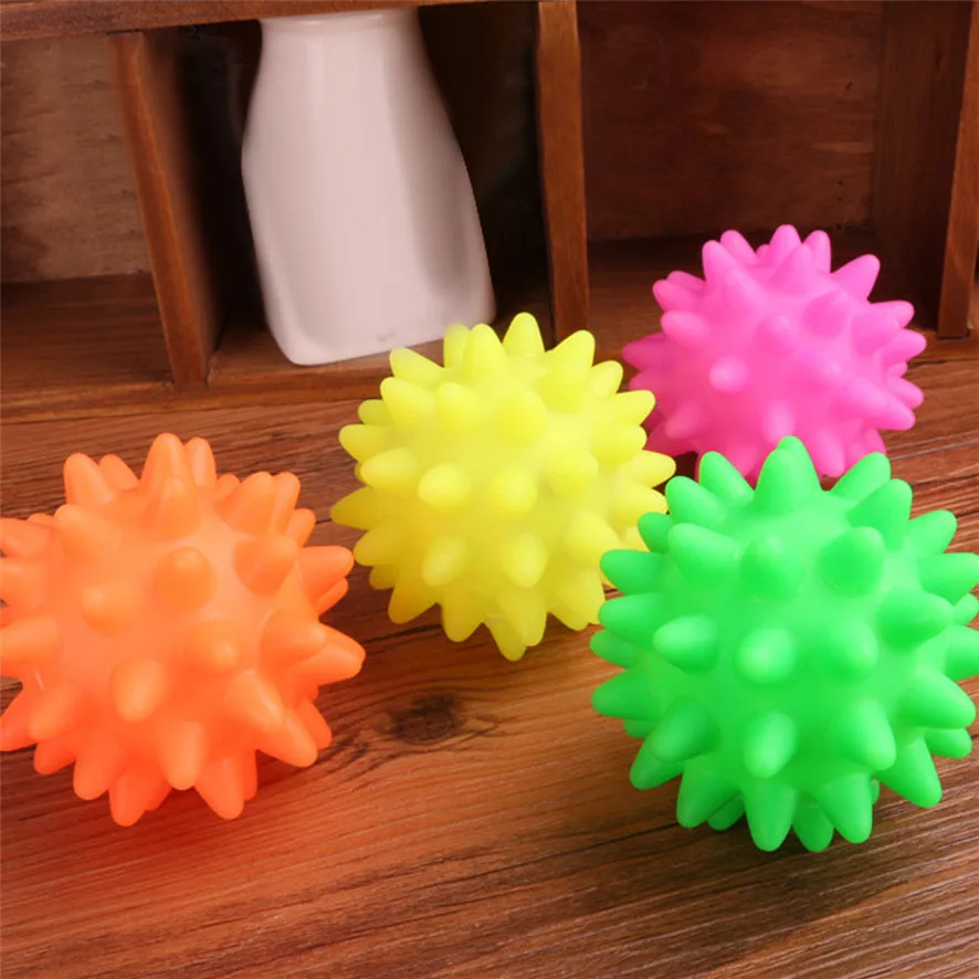 Zero Новинка года красивый резиновый мяч игрушка собака Pet Fun Spikey мяч кусать жевание и игрушечные лошадки покупки B7717