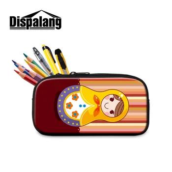 

Dispalang Matryoshka Travel Cosmetic Bag Large Capacity Pencil Bag Russian doll Stationery Storage Organizer Case School Supply