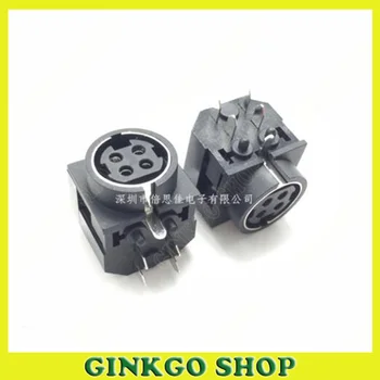 

20pcs/lot 4Cord PS2 Female Connector Sockects MPC PS2-4P S Terminal Connection Plug