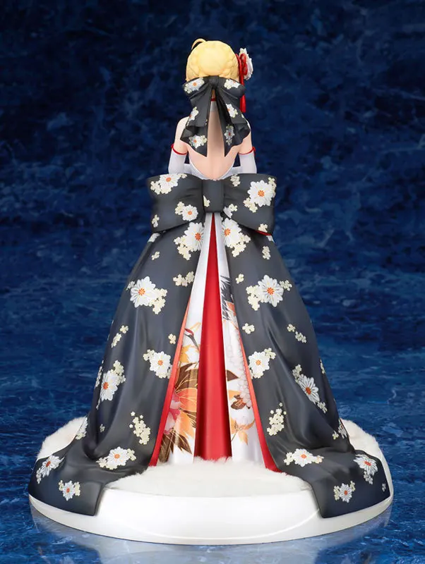 26 см японская фигурка аниме Fate/Grand Order saber красная дубленка ver фигурка Коллекционная модель игрушки для мальчиков