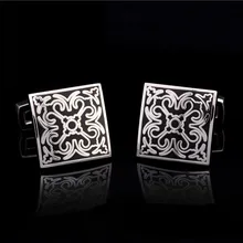 2016 enamel 2 color cuff buttons blue art cuff link top grade gemelos High Quality cufflinks