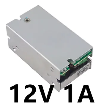 

Best quality 12V 1A 12W Switching Power Supply Driver for LED Strip AC 100-240V Input to DC 12V free shipping