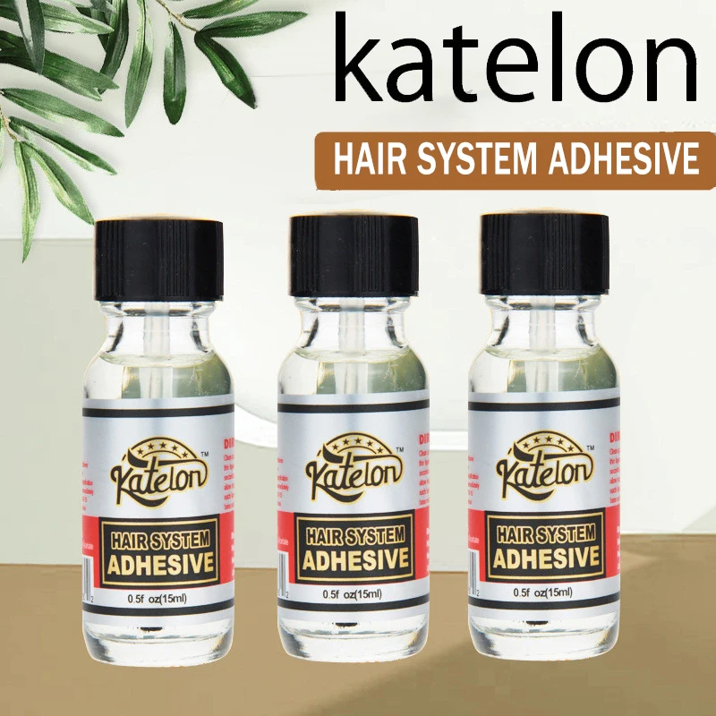 KATELON 15mL Lace Wig Glue Wig Invisible Adhesive Hair Extension Liquid