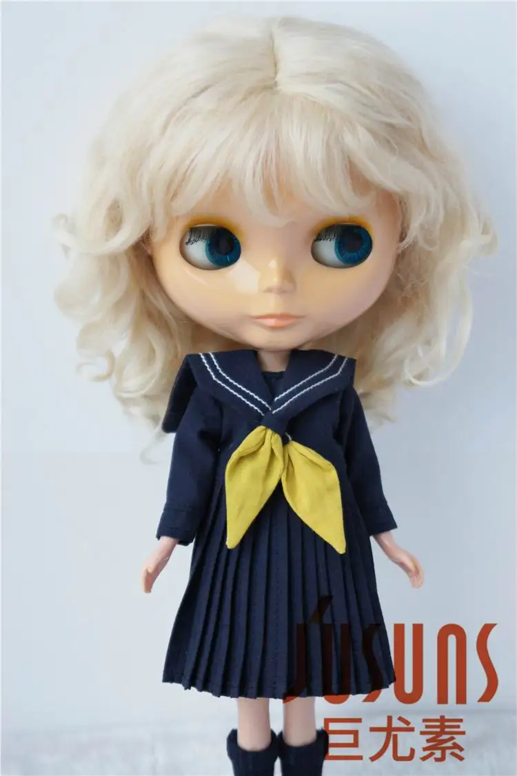 D20313 1/3 SD BJD мохеровые кукольные парики принцесса длинный курчавый BJD парик Размер 8-9 дюймов 9-10 дюймов аксессуары для кукол - Цвет: 9-10inch Blond M9