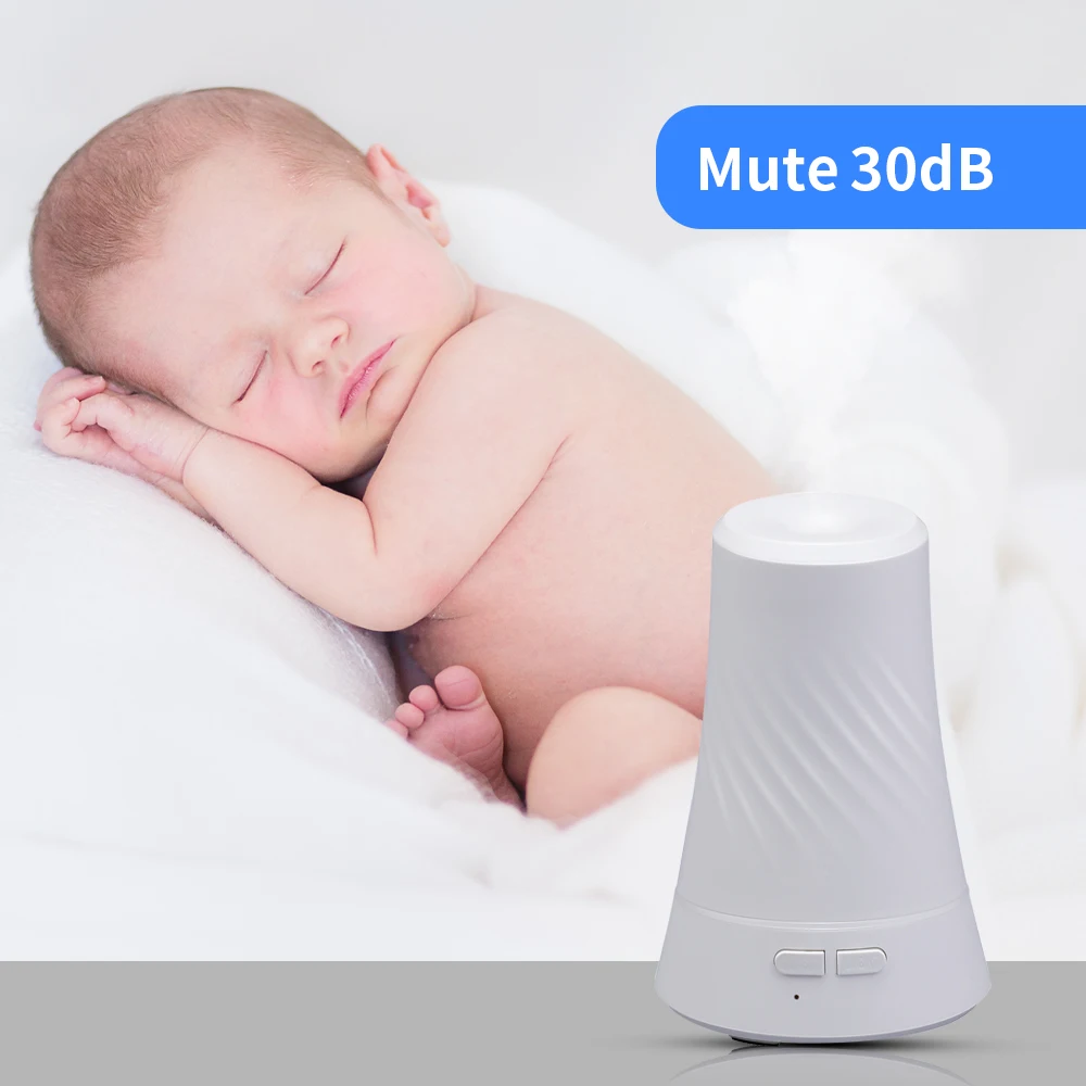 Baby 7 Colors LED Night light Humidifier Ultrasonic Aroma Essential Oil