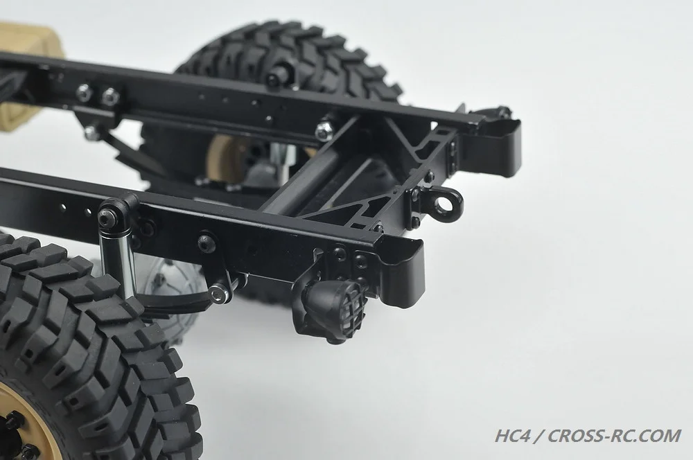 1/10 RC 4*4 военный грузовик серии гоночный гусеничный комплект версия кросс-грузовик HC4 внедорожный двухступенчатый четырехколесный