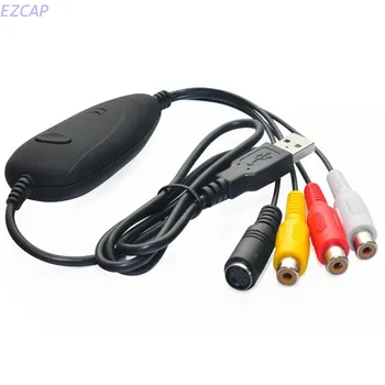 

2017 new video audio capture card Convert any analog video&audio to digital work for windows 10 32 64bit Free shipping
