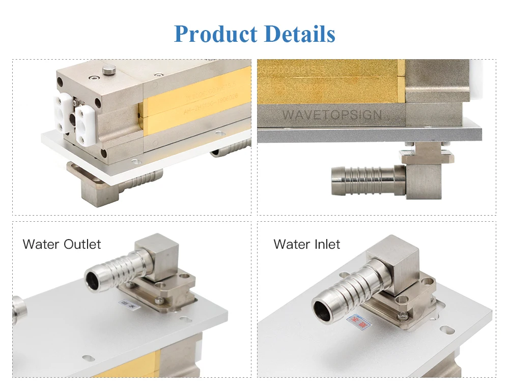 WaveTopSign Dual Lamp Laser Cavity Reflector Cavity Length 110-190mm use for YAG Laser Welding and Cutting Machine