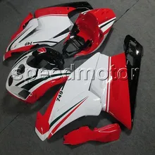 Screws NEW article 999 749 2003 2004 red white motorcycle ABS fairing for Ducati 749 999