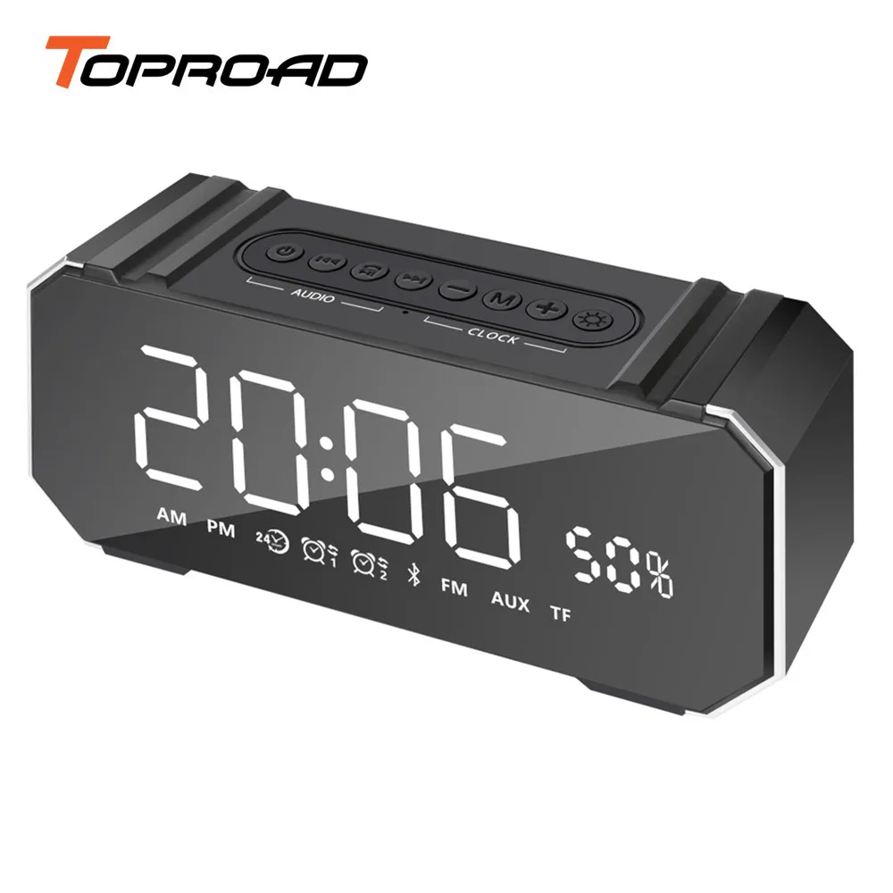 TOPROAD 10W Portable Bluetooth Speaker Wireless Stereo Subwoofer