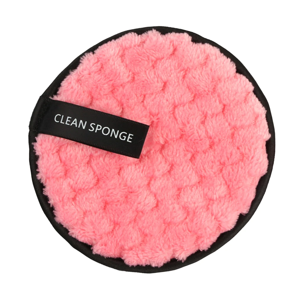 Face makeup puff Skin Care Facial Clean Wash Puff Face Sponge Cleansing Pads with Hang String Soft Material Face Puff