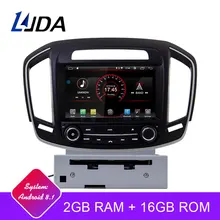LJDA Android 8,1 dvd-плеер автомобиля для Opel Vauxhall Holden Insignia 2014-2017 gps Navi 1 Din автомагнитола wi-fi-мультимедиа стерео
