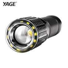 YAGE Flashlight Rechargeable Cree XML-T6 Lanterna Tactical flashlights USB LED Flashlight 18650 Lampe Touche Linternas Led Lamp