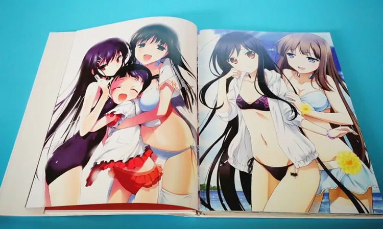 Accel World коллекция красочных Искусство книги Ограниченная серия Коллекционное издание фотоальбом Картины аниме фотоальбом