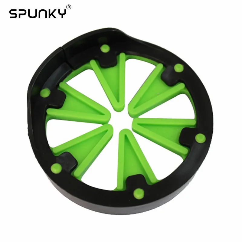 

5pcs/Lot Paintball Universal SpeedFeed Feedgate - Black with Lime
