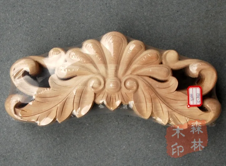 

Wood antique furniture fashion wood applique smd wood shavings corner flower gate flower ofhead flowers