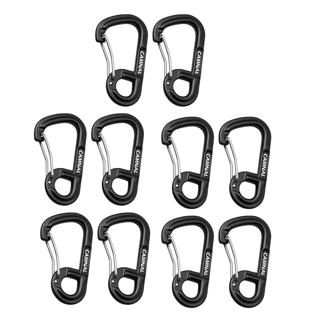 10 قطعة أسود خطاف مشبك كيرينغ في الهواء الطلق التخييم الرياضية حلقة تسلق المفاتيح المشي مخيم تسلق الجبال هوك تسلق اكسسوارات 10 قطعة أسود خطاف مشبك كيرينغ في الهواء الطلق التخييم الرياضية حلقة تسلق المفاتيح المشي مخيم تسلق الجبال هوك تسلق اكسسوارات