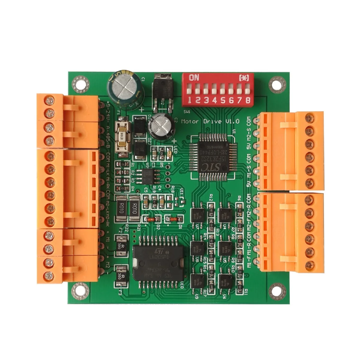 RS485 Decoder Control DC Motor Controller Module Compatible PELCO Protocol