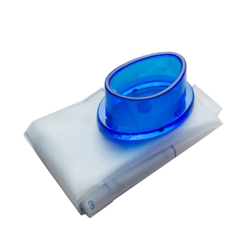 Blue Mouth To Mouth Breathing Mask And Filter CPR Face Shield With One