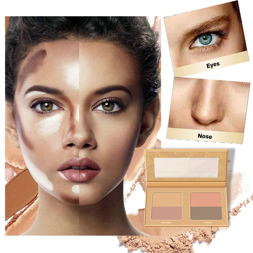 

2019 New Shimmer Glitter Eye Shadow Plate Powder shimmer eyeshadow Makeup Palette Highlighter Eye Shadow E1