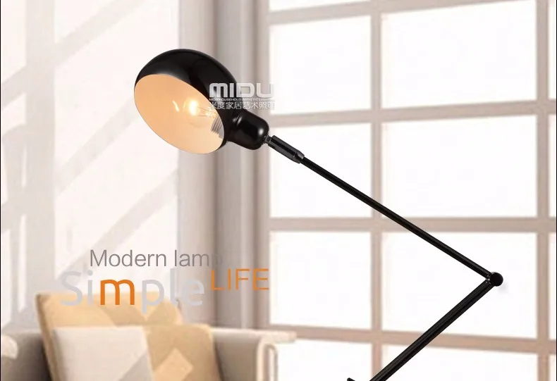 Qiseyuncai высококачественная металлическая длинная рука складной светодиодный Настольный светильник спальня кабинет офис, который защищает глаз затемнение настольная лампа