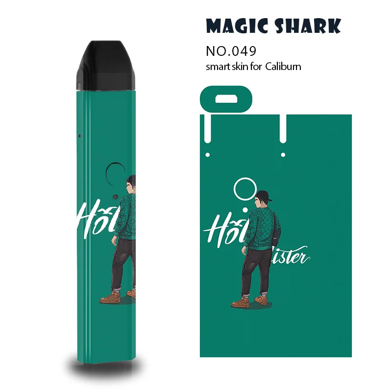 Чехол наклейка Magic Shark мультяшный кролик Кикс розовая свинка запотевающая ПВХ 2.5D