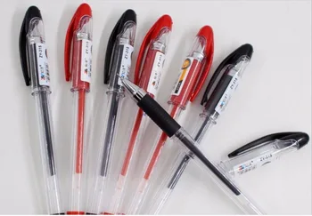 

normal Gel ink Pen Gift School prize Office writing Supply kawaii student Stationery Neutral pen black red each 36pc