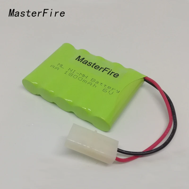 

MasterFire 2PACK/LOT Brand New 6V AA 1800mAh Ni-Mh Battery Rechargeable Batteries Pack Free Shipping